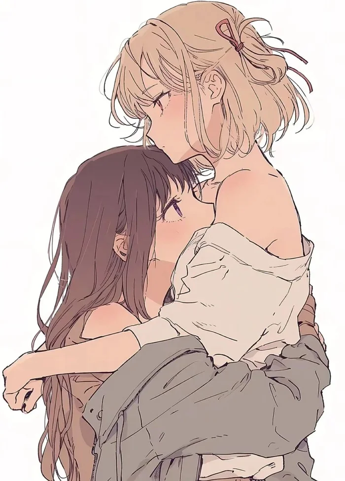 Loạt hình ảnh anime bách hợp giàu tính thẩm mỹ