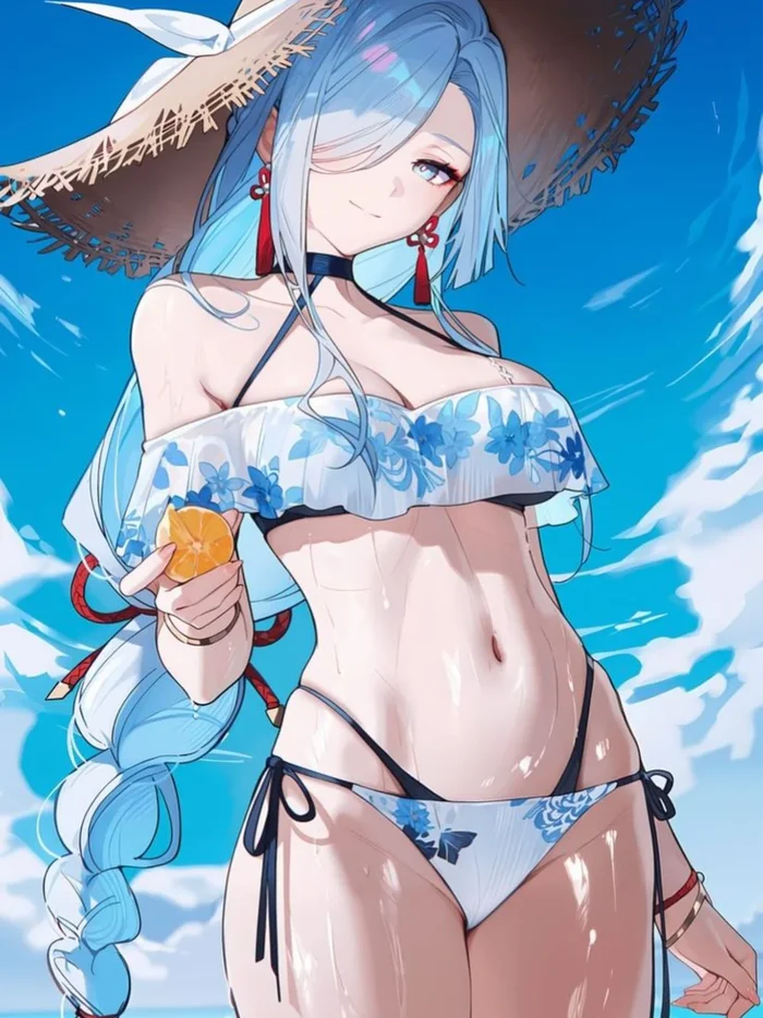 Ngắm ảnh anime bikini trong bộ sưu tập