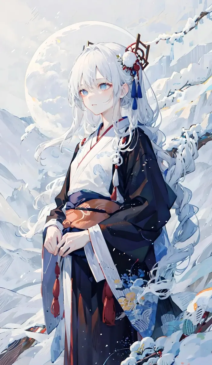 Chụp ảnh anime cổ trang với các chi tiết nghệ thuật