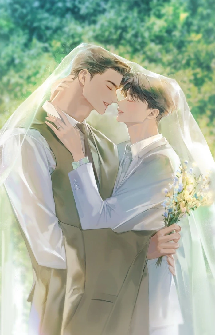 Loạt ảnh anime đam mỹ đầy cảm xúc và tình yêu