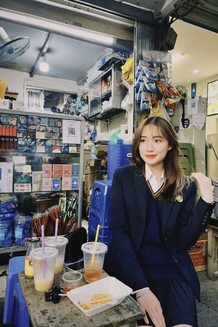 Album ảnh nữ sinh nổi bật nhờ gương mặt khả ái