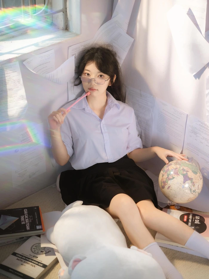 Hình ảnh gái xinh cấp 3 chuẩn vẻ đẹp tự nhiên