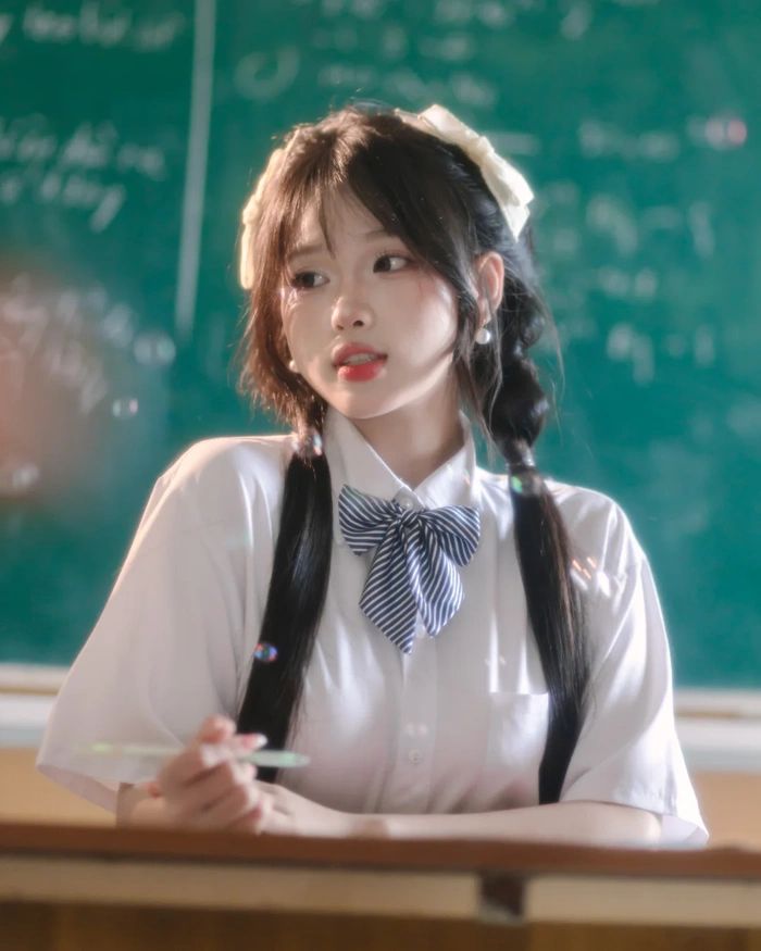 Album ảnh gái xinh cấp 3 làm người xem mê mẩn