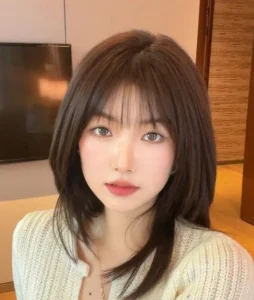 Loạt ảnh gái xinh tóc ngang vai 2k3 cuốn hút và dễ thương