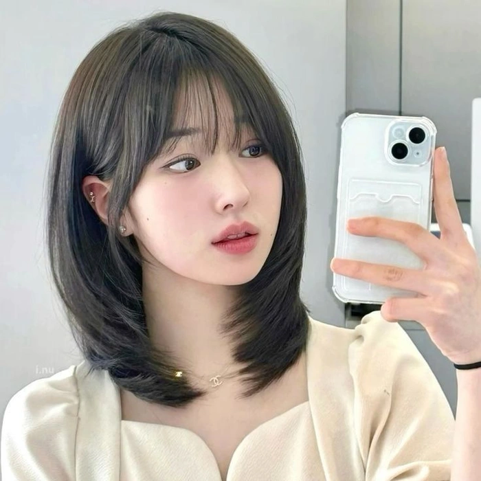 Album ảnh gái xinh tóc ngang vai 2k3 xinh xắn và quyến rũ