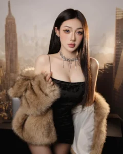 Hình Trần Hà Linh với vẻ đẹp rạng rỡ