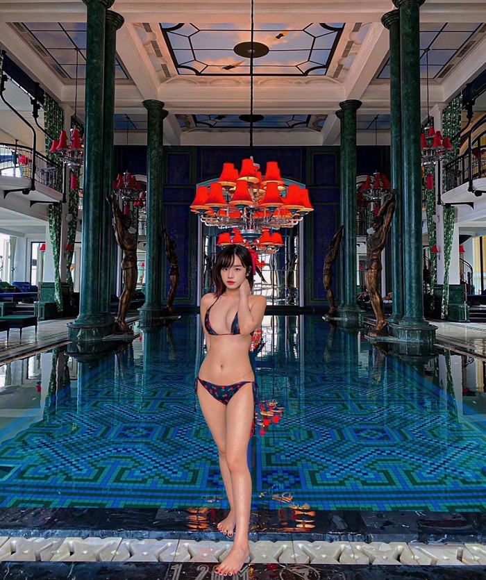 album ảnh Trần Minh Thiên Di bikini sắc sảo