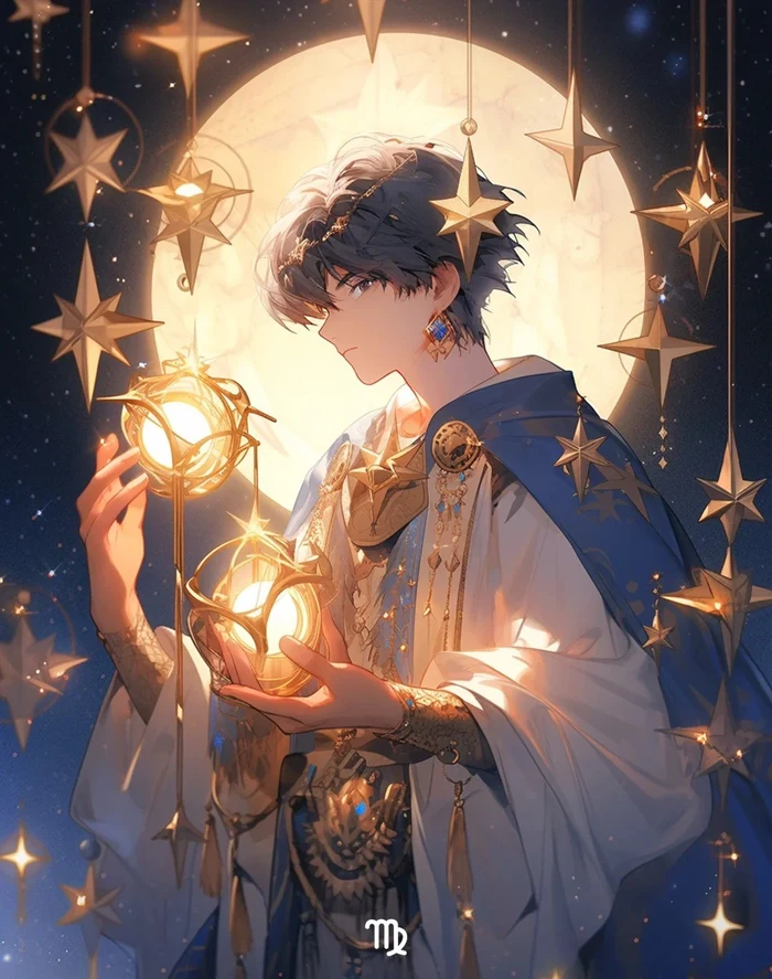 tranh tô màu anime 12 cung hoàng đạo