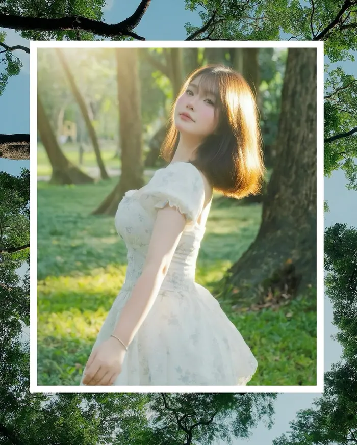 Xem hình gái xinh 2k7 mang cảm giác an yên và tích cực