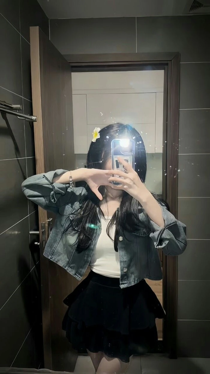 Bộ hình girl phố đẹp hiện đại