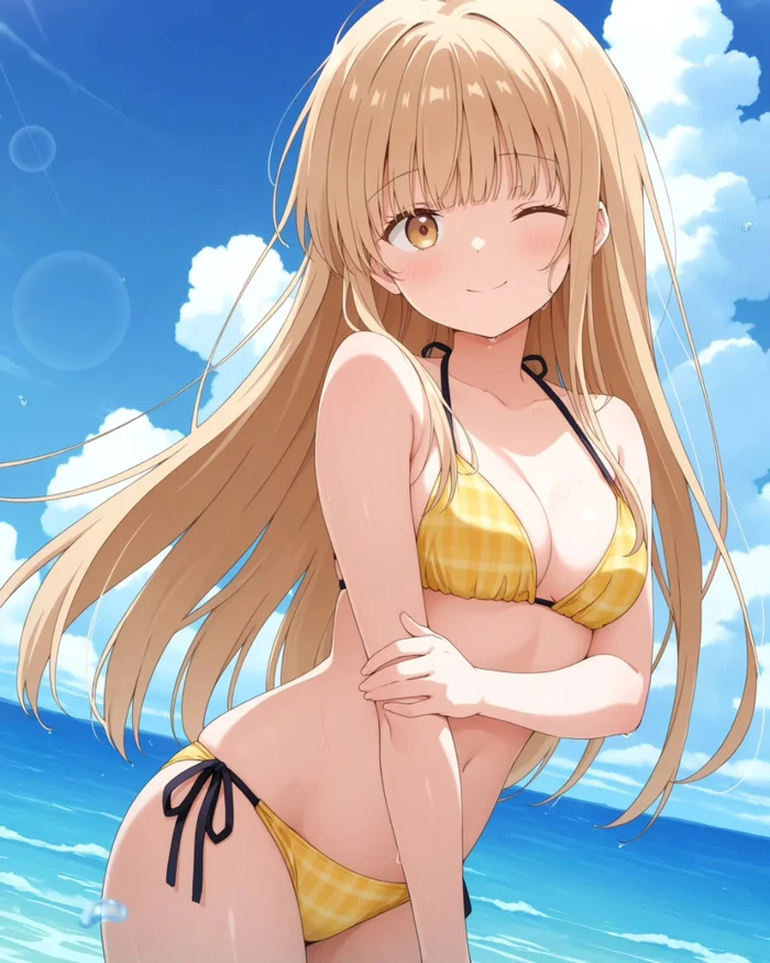 Tải ảnh anime bầu trời lãng mạn