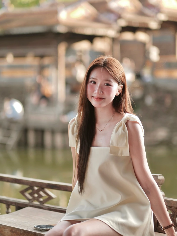 Ảnh gái xinh Bigo tạo nên ấn tượng nhờ sự rạng rỡ