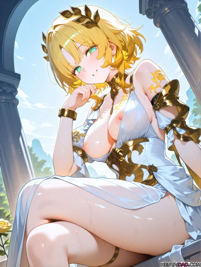 Aglaea: Nàng thơ trong sương sớm, vẻ đẹp cổ điển. Aglaea: Nàng thơ trong sương sớm, vẻ đẹp cổ điển.