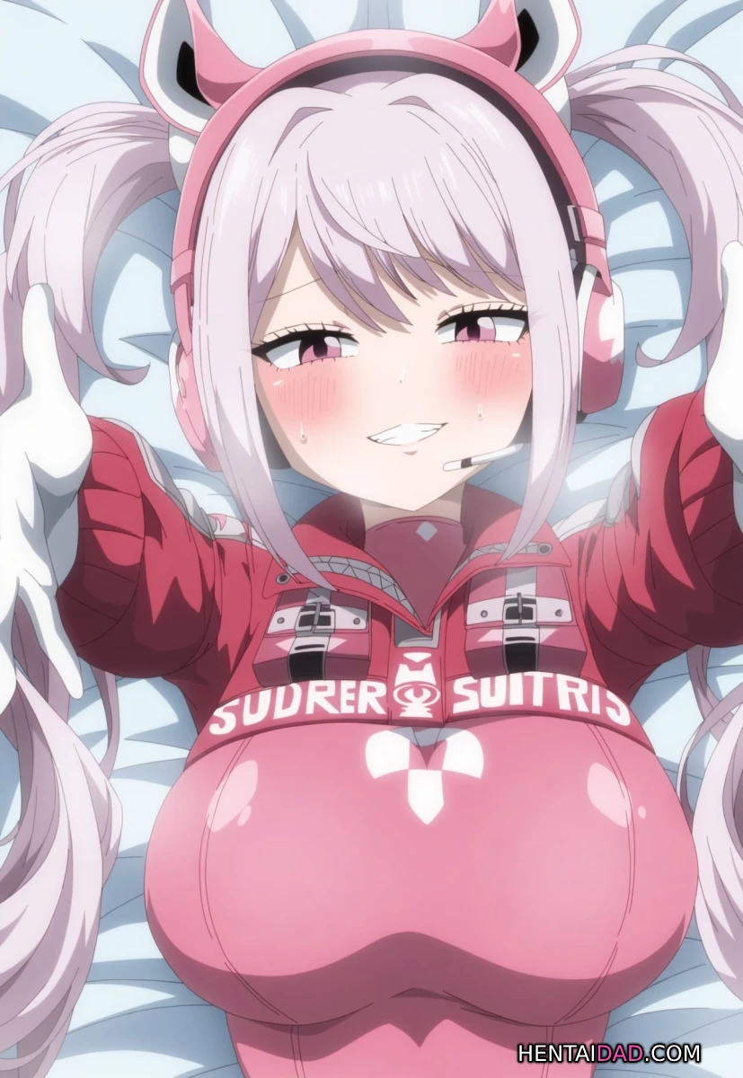 Alice e ấp giữa đồng hoa trắng, khoác áo đỏ tình yêu. Bức Alice hentai sex mèo Cheshire chịch nhau.