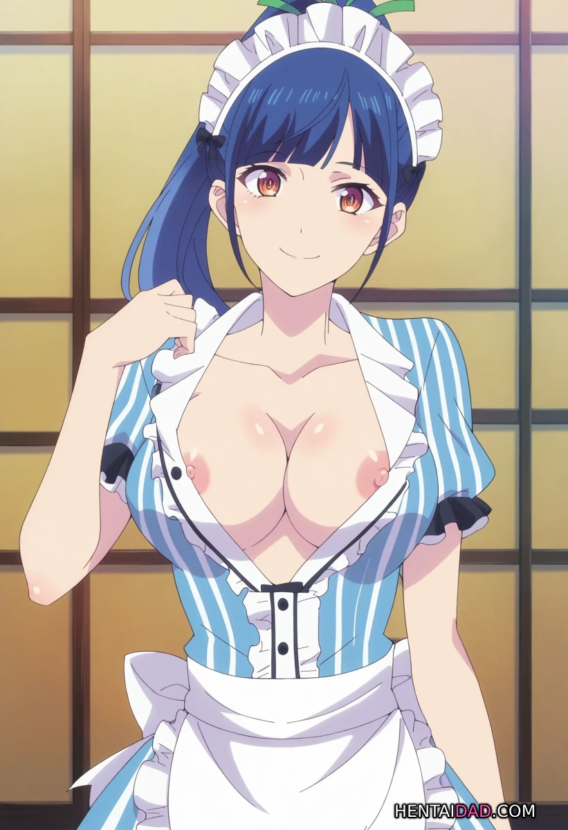 Ami Tsuruga dịu dàng trong trang phục hầu gái. Ami Tsuruga dịu dàng trong trang phục hầu gái.