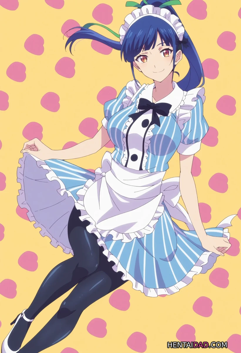 Ami Tsuruga tươi tắn trong bộ váy kẻ xanh trắng đáng yêu. Ami Tsuruga tươi tắn trong bộ váy kẻ xanh trắng đáng yêu.