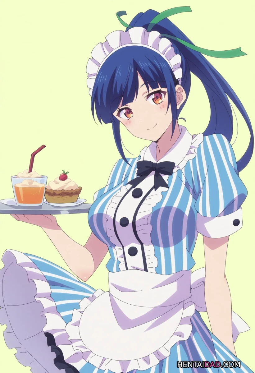 Ami Tsuruga xinh xắn trong trang phục hầu gái Pháp dịu dàng Ami Tsuruga xinh xắn trong trang phục hầu gái Pháp dịu dàng