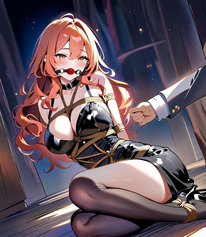 Hình hentai BDSM mông to săn chắc