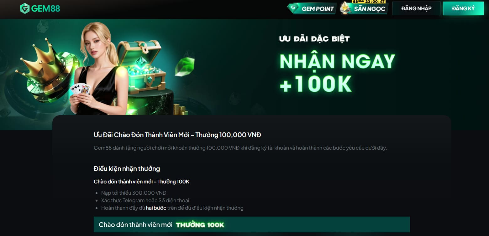 Các nhà cái uy tín triển khai khuyến mãi đón tân thủ hấp dẫn