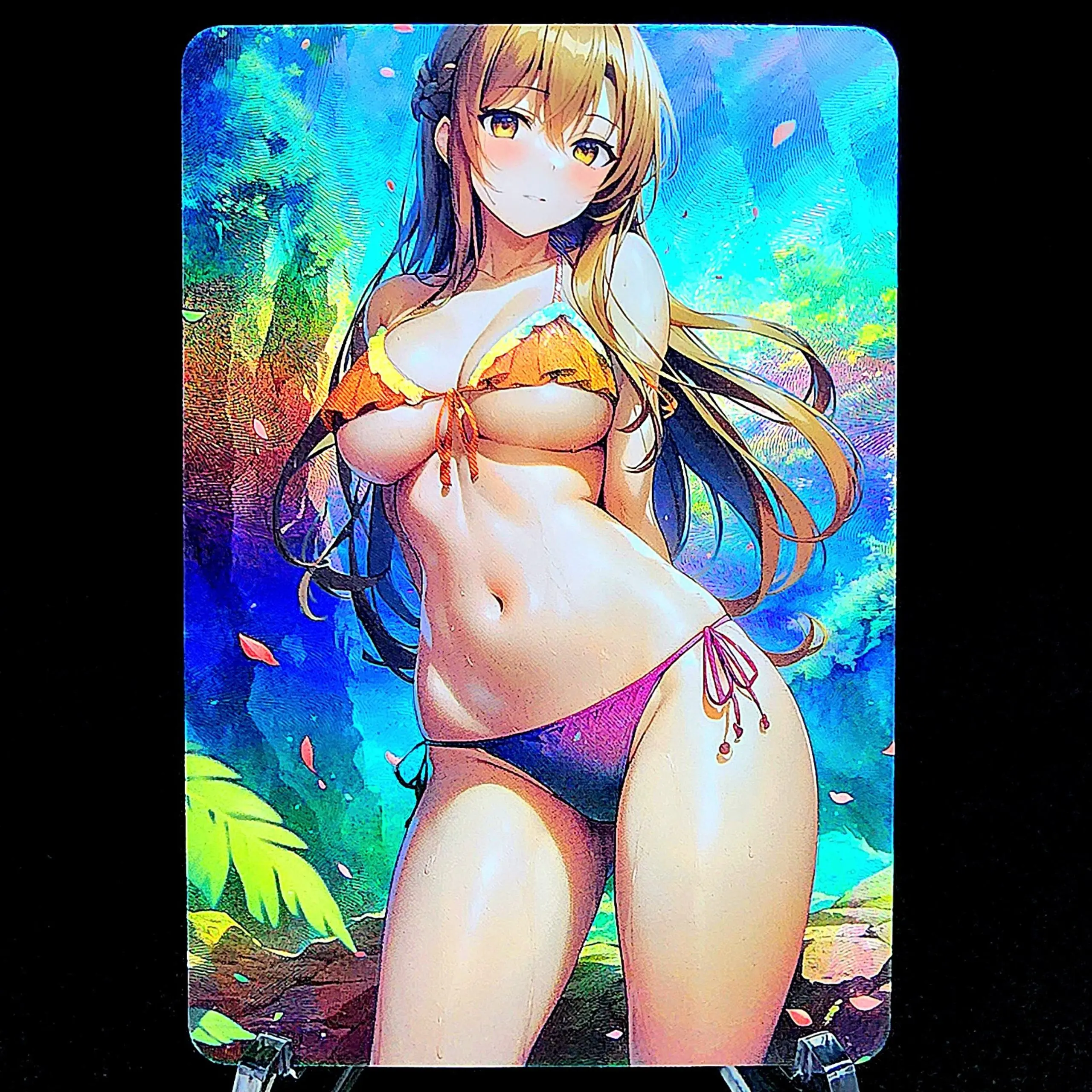 Ảnh asuna yuuki hentai bikini cam tím gợi cảm khoe thân hình đẹp trên bãi biển Ảnh asuna yuuki hentai bikini cam tím gợi cảm khoe thân hình đẹp trên bãi biển