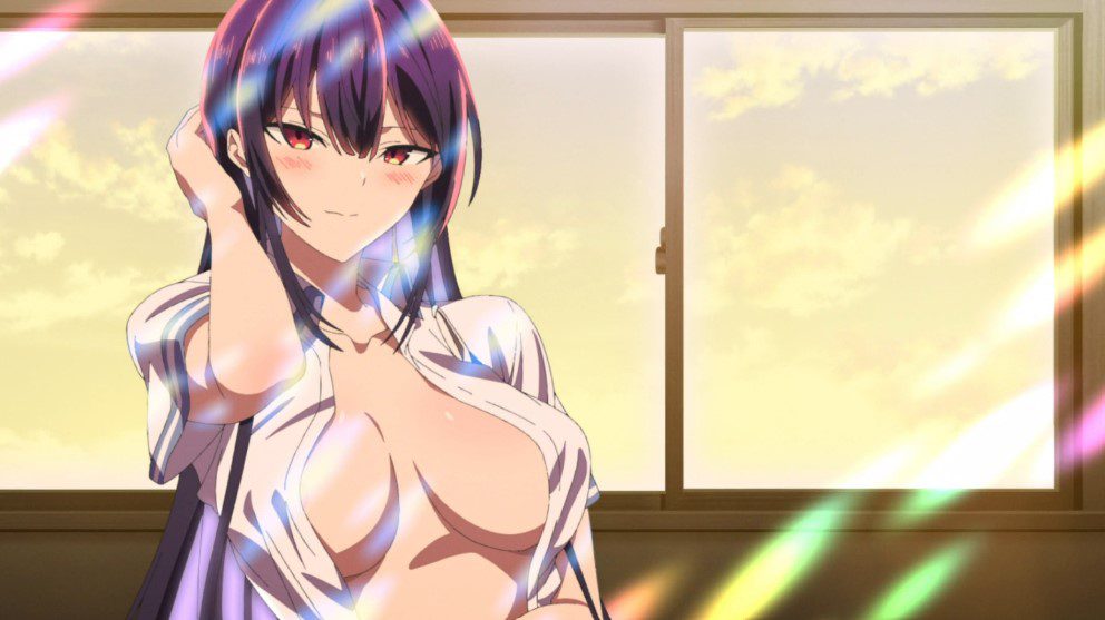 Ảnh sex anime thiếu nữ tóc tím mắt đỏ sơ mi lộ ngực khủng Ảnh sex anime thiếu nữ tóc tím mắt đỏ sơ mi lộ ngực khủng