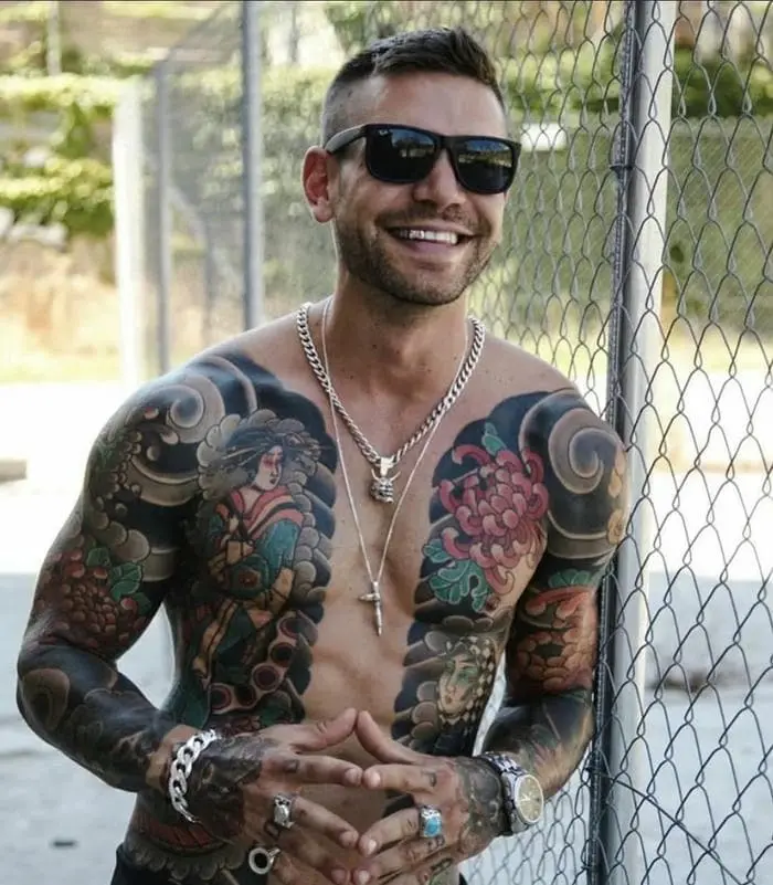 Ảnh trai đẹp xăm trổ nghệ thuật phong cách cá tính mạnh mẽ Ảnh trai đẹp xăm trổ nghệ thuật phong cách cá tính mạnh mẽ