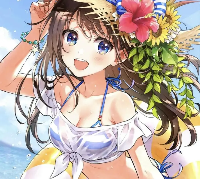 Anime bikini nàng thơ mùa hè với đồ bơi quyến rũ tươi tắn Anime bikini nàng thơ mùa hè với đồ bơi quyến rũ tươi tắn