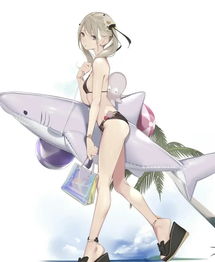 Anime bikini nàng thơ mùa hè với trang phục tắm quyến rũ Anime bikini nàng thơ mùa hè với trang phục tắm quyến rũ