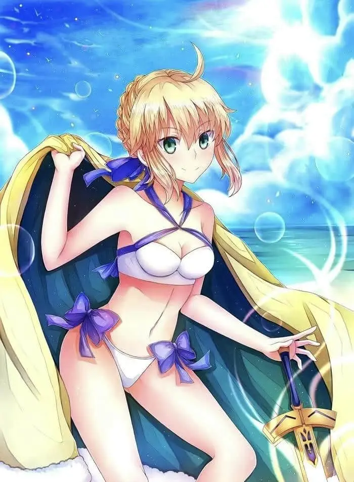 Anime bikini vẻ đẹp hình thể trong tạo hình anime quyến rũ Anime bikini vẻ đẹp hình thể trong tạo hình anime quyến rũ