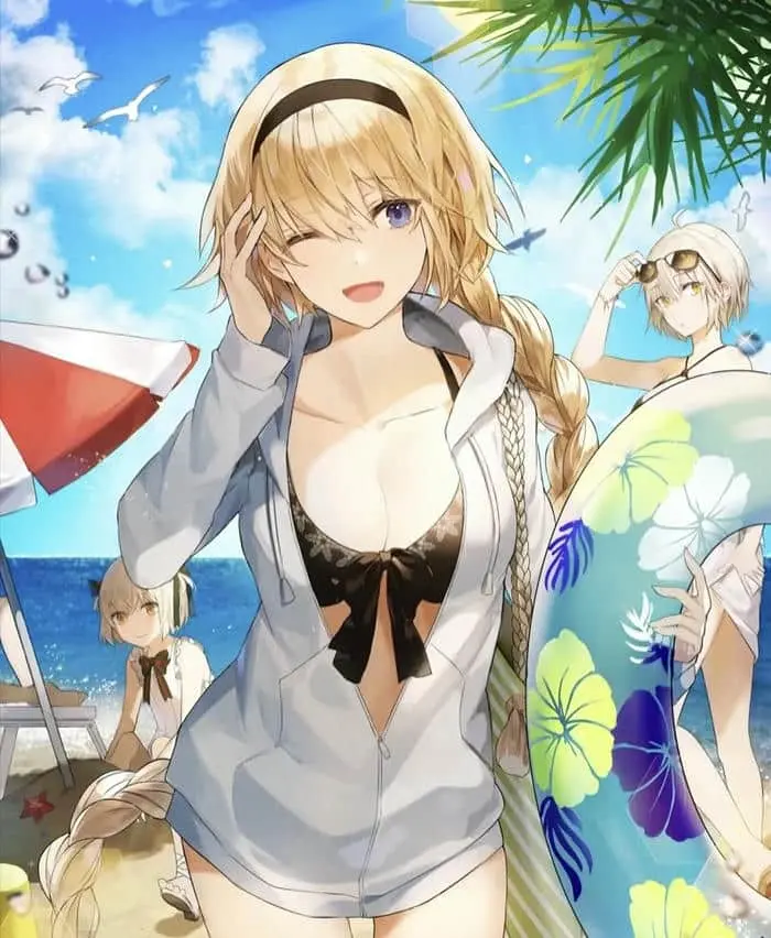 Anime bikini vẻ đẹp mùa hè với trang phục tắm quyến rũ Anime bikini vẻ đẹp mùa hè với trang phục tắm quyến rũ