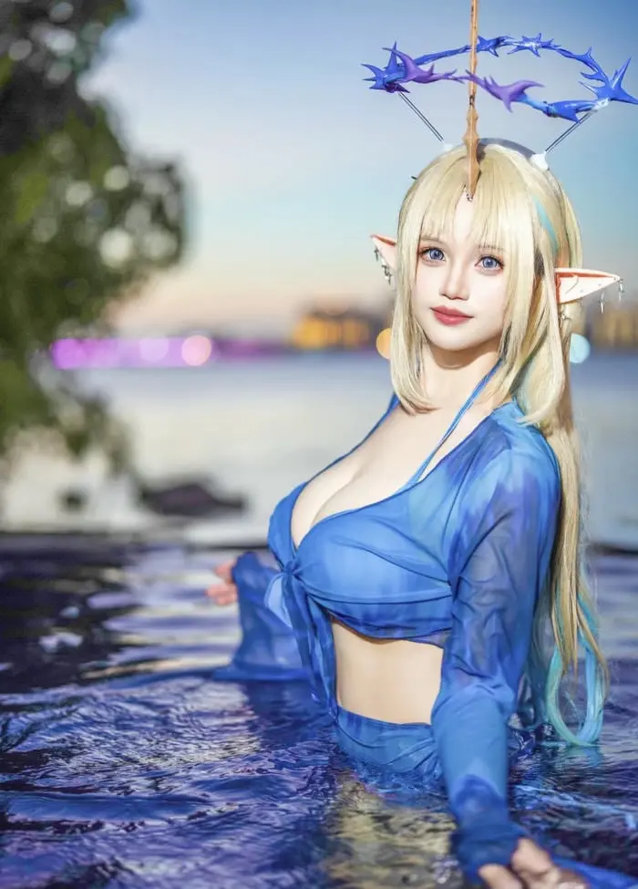 Cosplay bikini nàng tiên cá quyến rũ trang phục gợi cảm dưới nước Cosplay bikini nàng tiên cá quyến rũ trang phục gợi cảm dưới nước