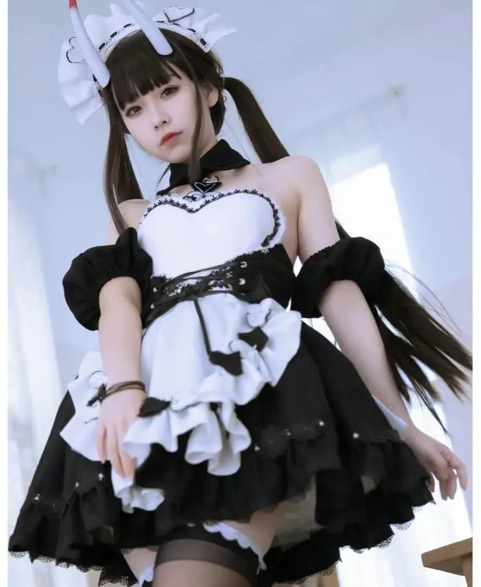 Cosplay hầu gái xinh đẹp quyến rũ tạo hình dễ thương ấn tượng Cosplay hầu gái xinh đẹp quyến rũ tạo hình dễ thương ấn tượng