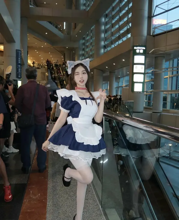 Cosplay hầu gái xinh đẹp vẻ đẹp ngọt ngào quyến rũ Cosplay hầu gái xinh đẹp vẻ đẹp ngọt ngào quyến rũ