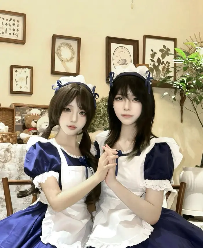 Cosplay hầu gái xinh đẹp vẻ đẹp ngọt ngào trong trang phục quyến rũ Cosplay hầu gái xinh đẹp vẻ đẹp ngọt ngào trong trang phục quyến rũ