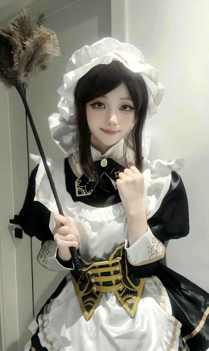 Cosplay hầu gái xinh tươi vẻ đẹp ngọt ngào trong trang phục quyến rũ Cosplay hầu gái xinh tươi vẻ đẹp ngọt ngào trong trang phục quyến rũ