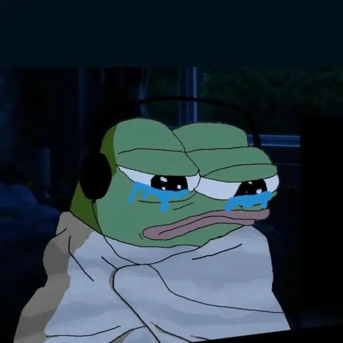 Ếch xanh pepe buồn bã khóc lóc biểu tượng cảm xúc meme đáng thương Ếch xanh pepe buồn bã khóc lóc biểu tượng cảm xúc meme đáng thương