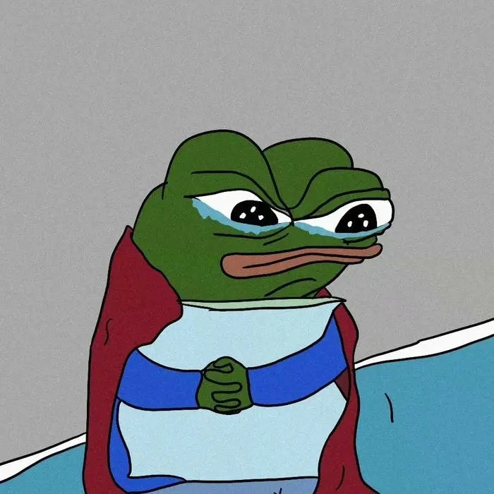 Ếch xanh pepe siêu anh hùng khóc lóc biểu cảm buồn bã hài hước Ếch xanh pepe siêu anh hùng khóc lóc biểu cảm buồn bã hài hước