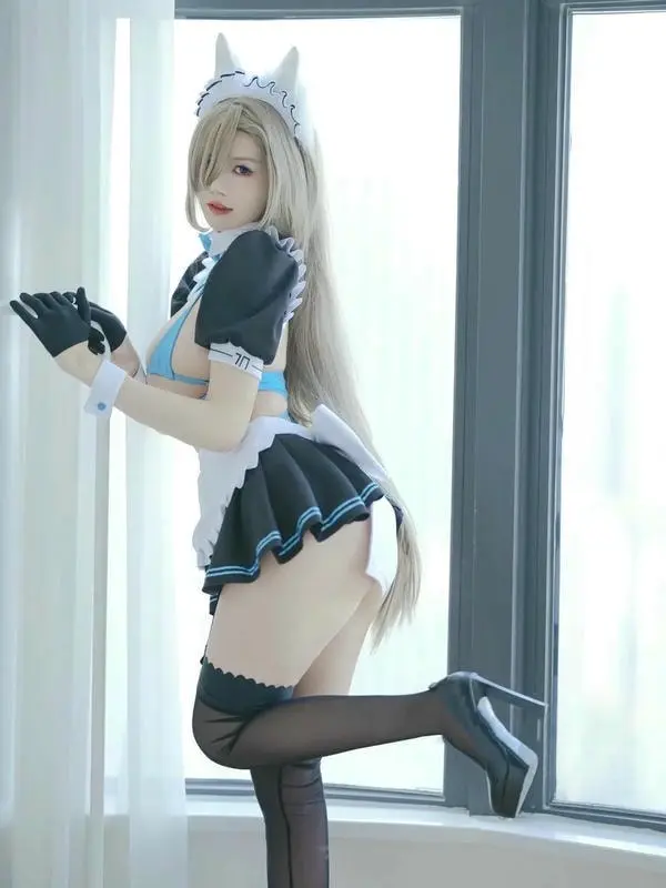 Gái xinh cosplay maid mèo lộ đít trắng dâm Gái xinh cosplay maid mèo lộ đít trắng dâm