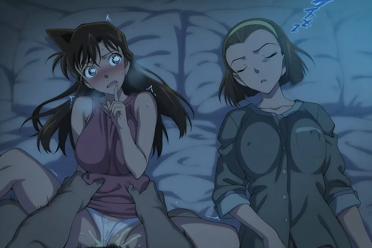 Hentai mori ran tai mèo bị sờ quần lót ướt át cạnh sonoko ngủ say Hentai mori ran tai mèo bị sờ quần lót ướt át cạnh sonoko ngủ say