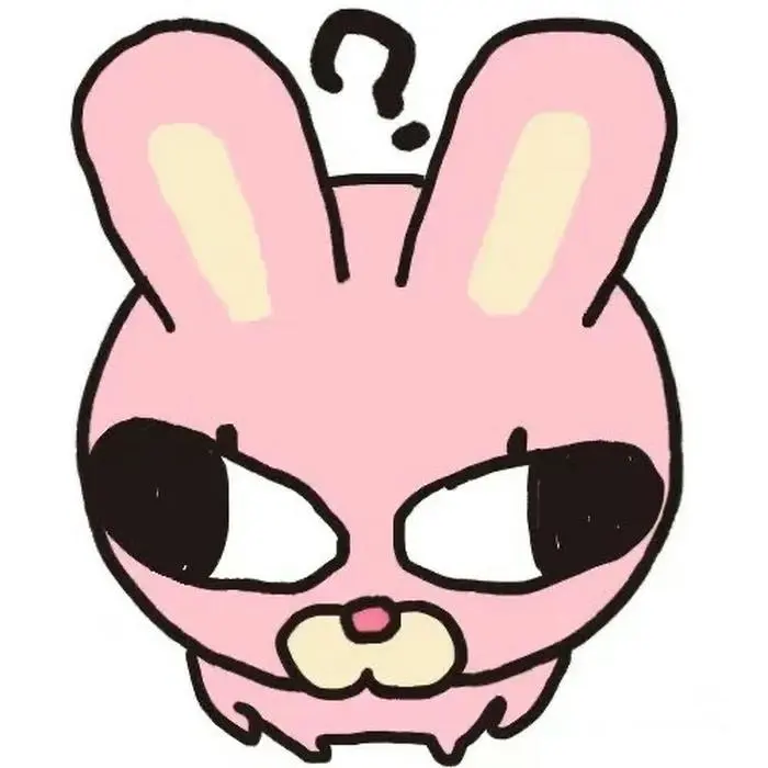 Meme chấm hỏi đáng yêu kiểu thỏ bối rối biểu tượng hoang mang Meme chấm hỏi đáng yêu kiểu thỏ bối rối biểu tượng hoang mang