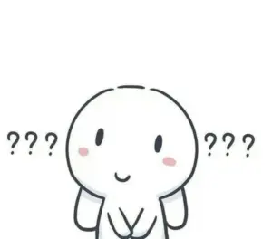 Meme chấm hỏi ngơ ngác biểu tượng khó hiểu đáng yêu
