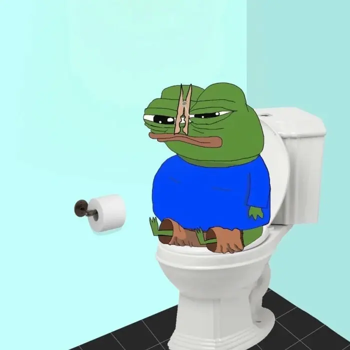 Meme ếch xanh pepe đang khó xử trên bồn cầu biểu cảm hài hước khó tả Meme ếch xanh pepe đang khó xử trên bồn cầu biểu cảm hài hước khó tả