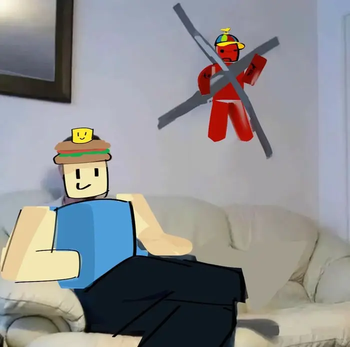 Meme roblox bá đạo biểu tượng hài hước game online gây bão Meme roblox bá đạo biểu tượng hài hước game online gây bão