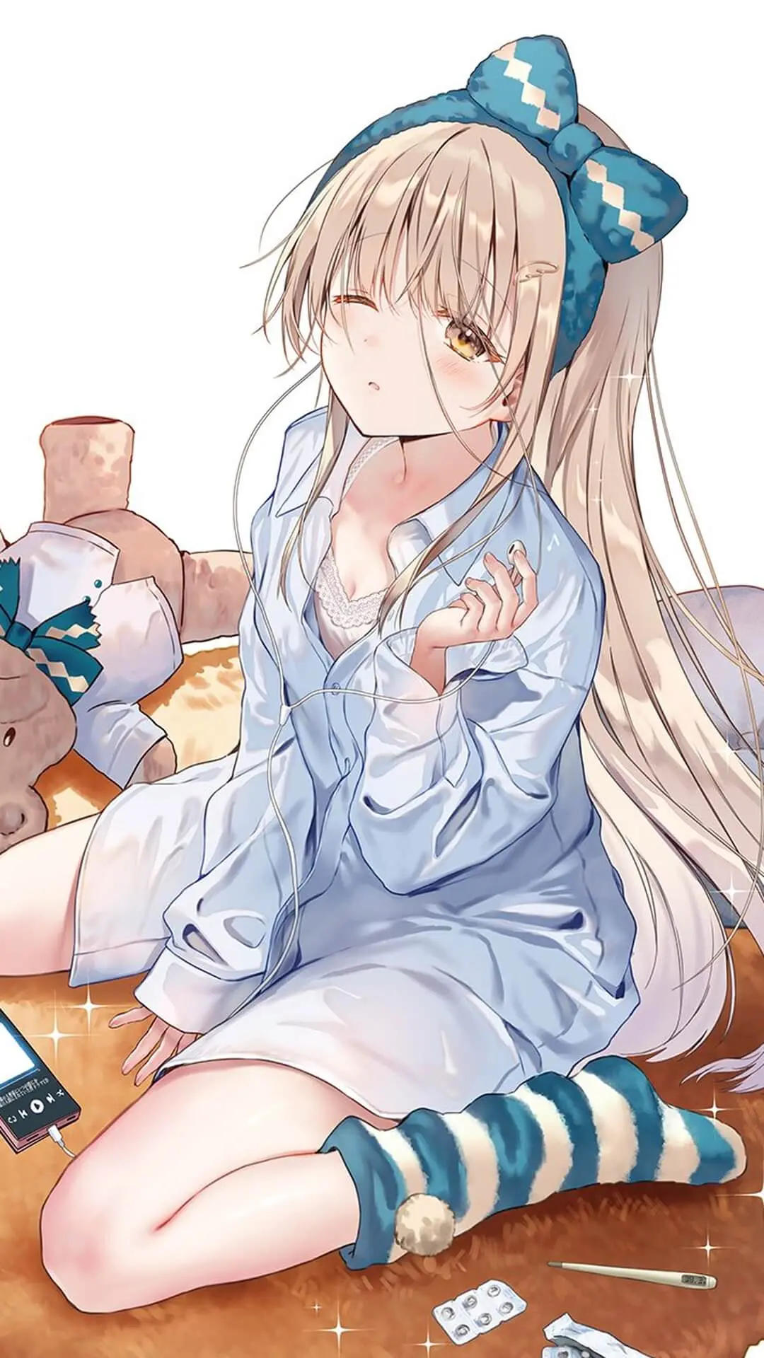 Hình ảnh hentai shiina mahiru mặc áo ngủ hở ngực ngồi nghe nhạc trên sàn nhà Hình ảnh hentai shiina mahiru mặc áo ngủ hở ngực ngồi nghe nhạc trên sàn nhà