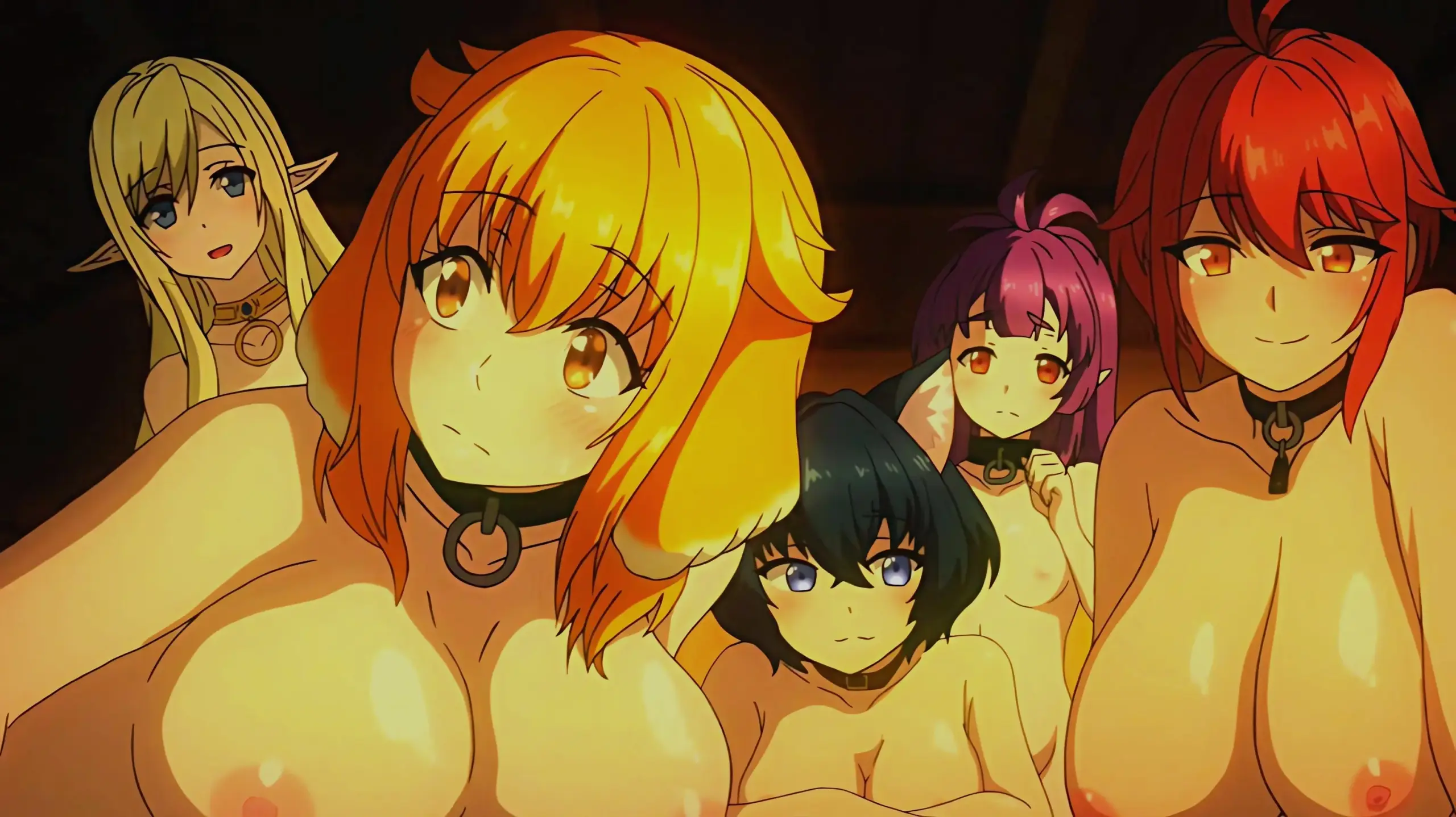 Hình nền hentai nhóm năm mỹ nhân anime khỏa thân khoe vòng một căng tròn Hình nền hentai nhóm năm mỹ nhân anime khỏa thân khoe vòng một căng tròn